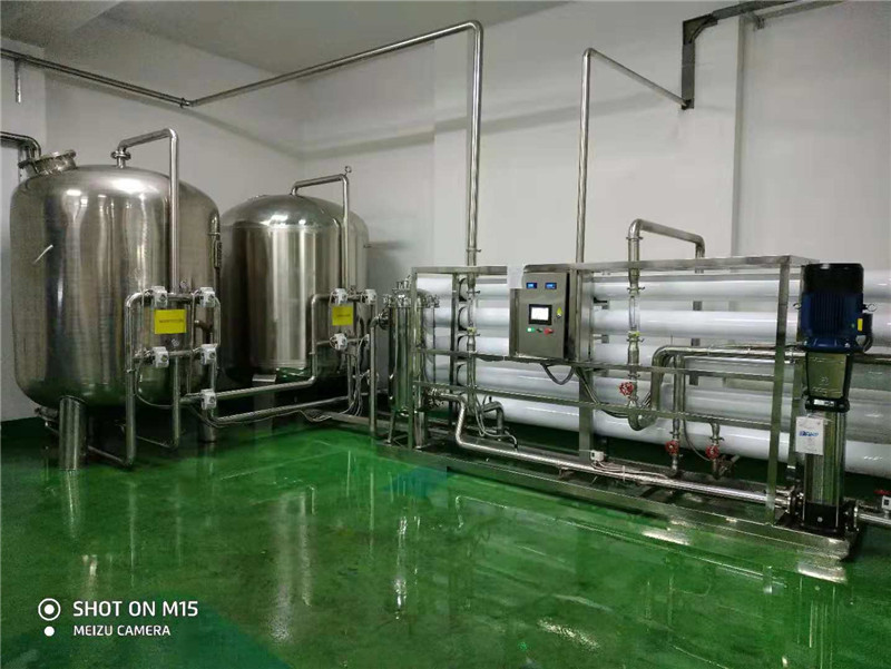 蘇州市純水設備安裝完畢